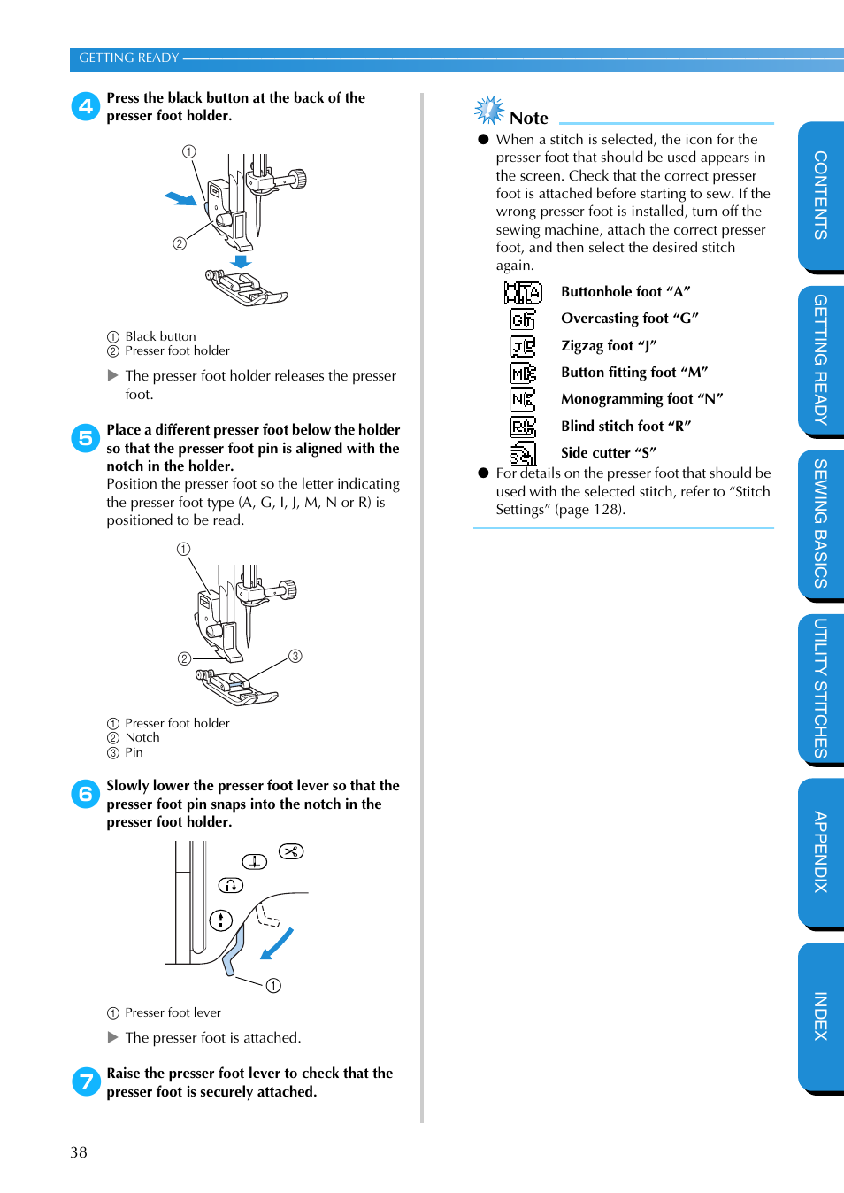 Brother PC-420 User Manual | Page 44 / 153