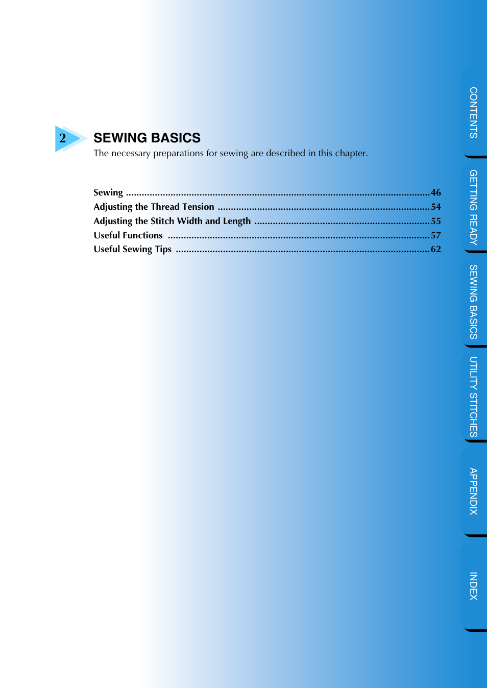 Sewing basics | Brother PC-420 User Manual | Page 51 / 153