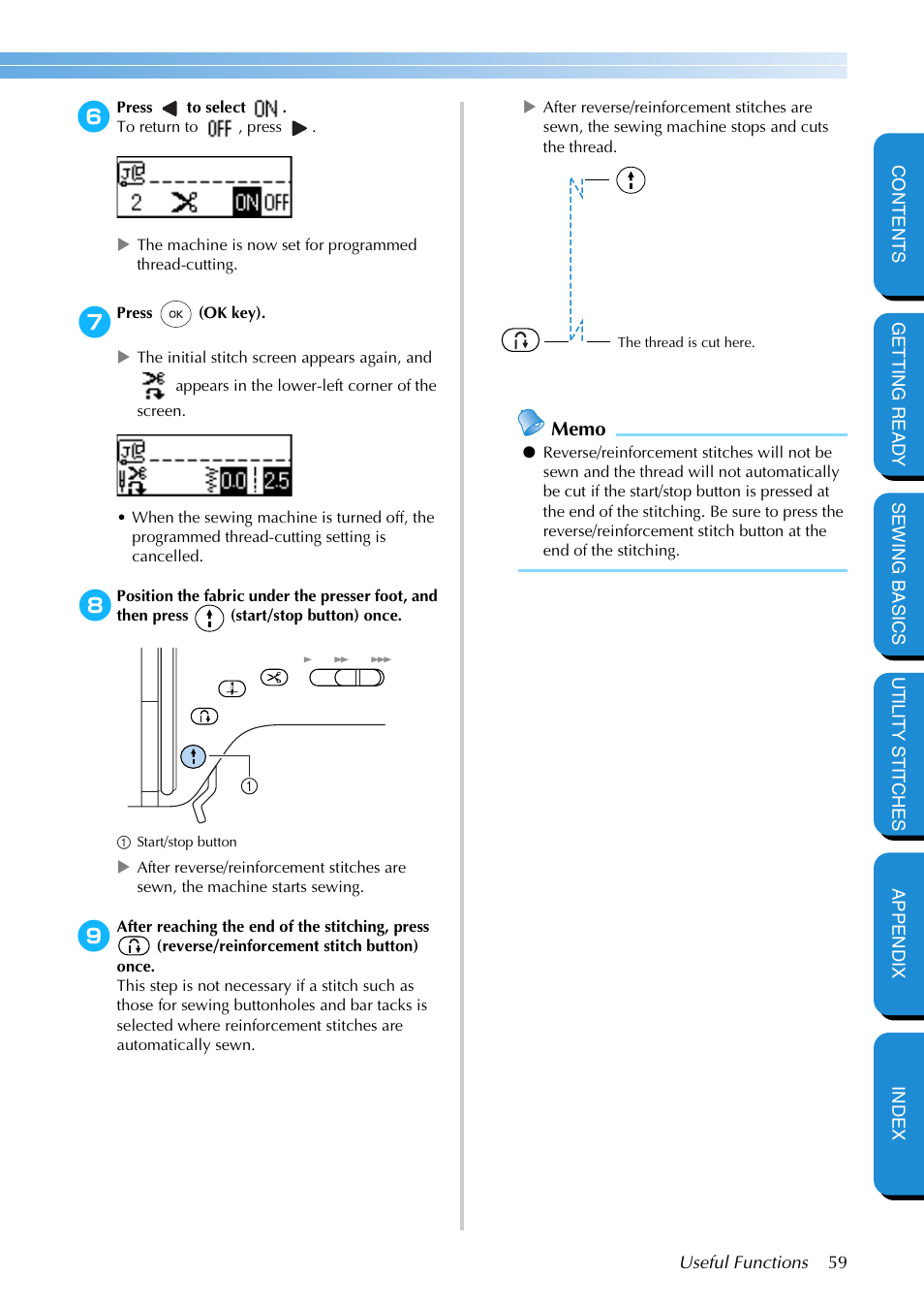 Brother PC-420 User Manual | Page 65 / 153