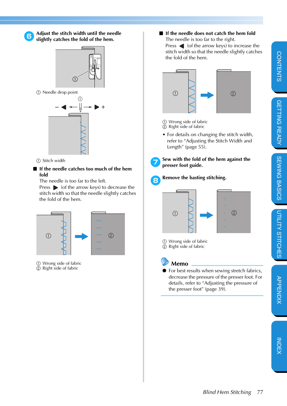 Brother PC-420 User Manual | Page 83 / 153