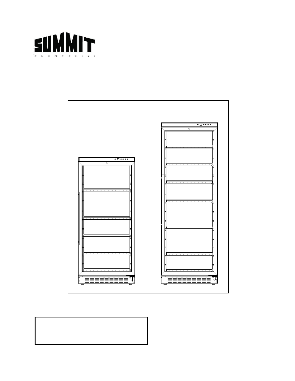 Summit SCR1400 User Manual | 12 pages