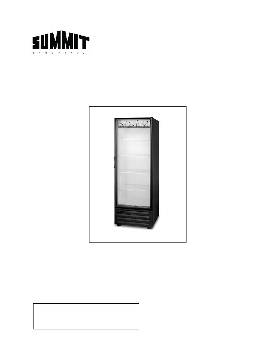 Summit SCR1505 User Manual | 14 pages