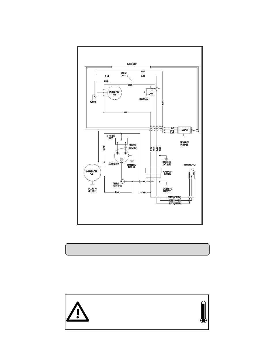 Refrigeration & lighting system | Summit SCR1505 User Manual | Page 9 / 14