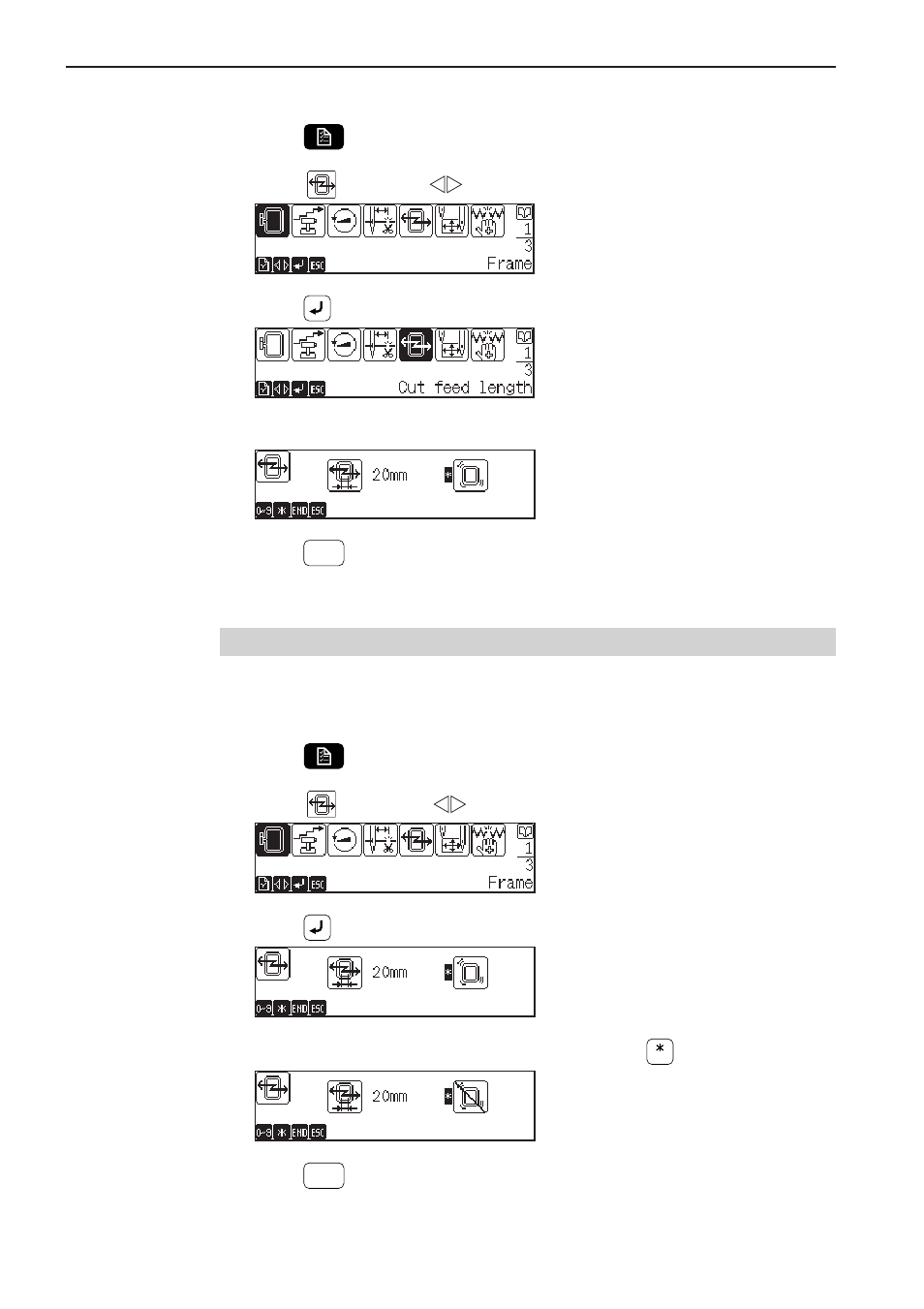 Inching | Brother BES-1261BC User Manual | Page 104 / 164