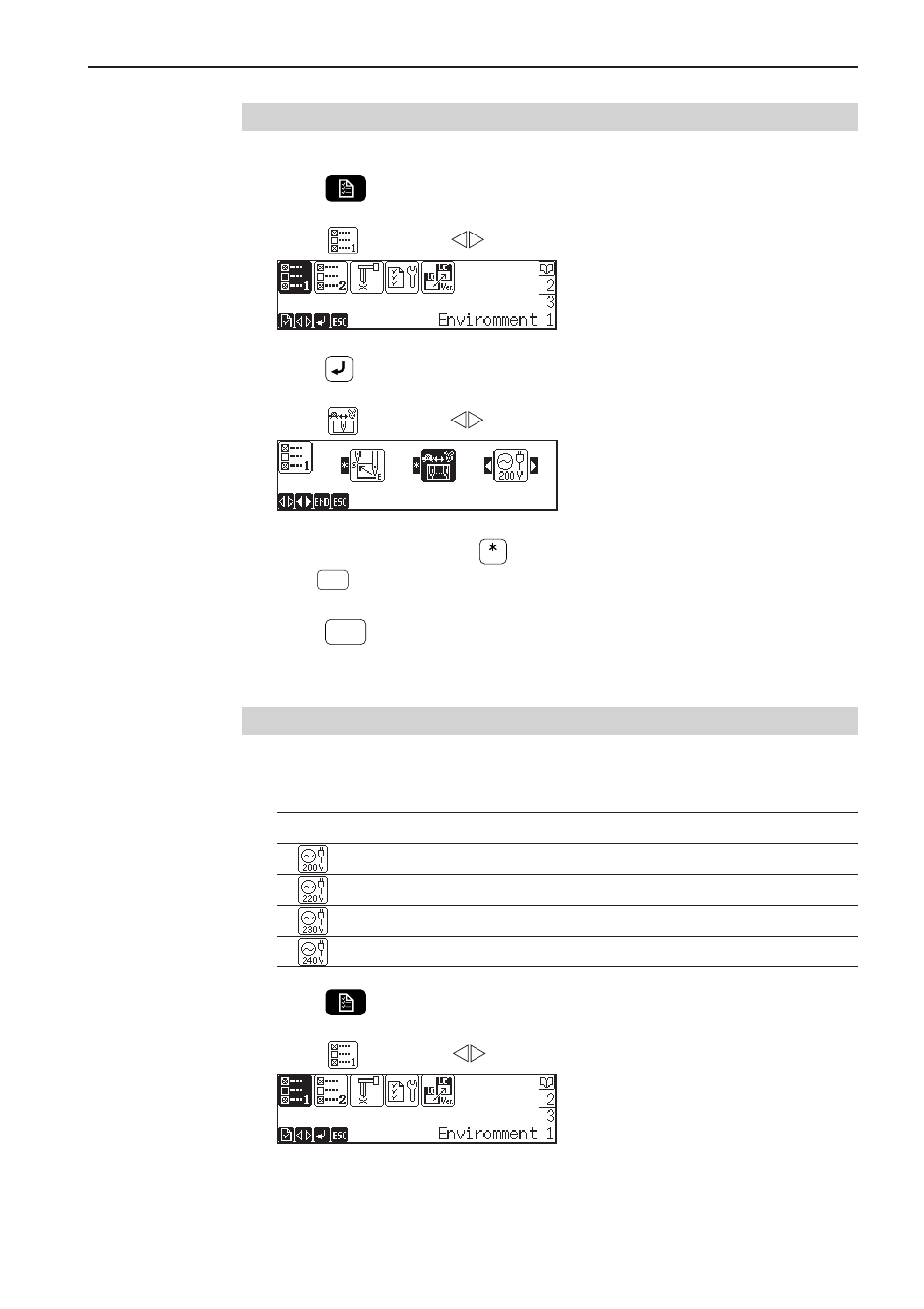 Speed range, Power voltage | Brother BES-1261BC User Manual | Page 109 / 164