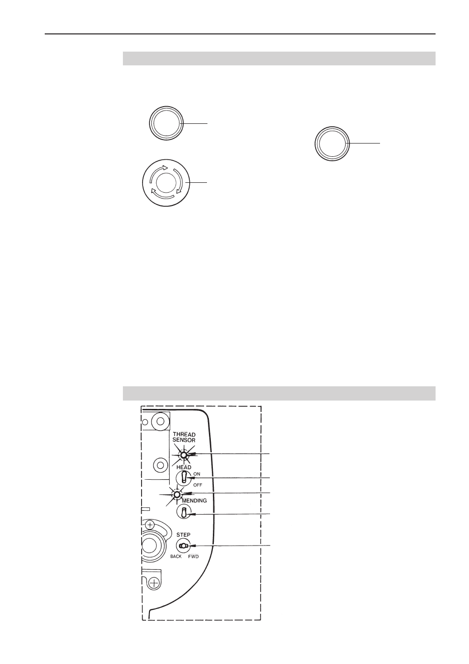 Switches at machine heads, Switches on tension plate | Brother BES-1261BC User Manual | Page 55 / 164