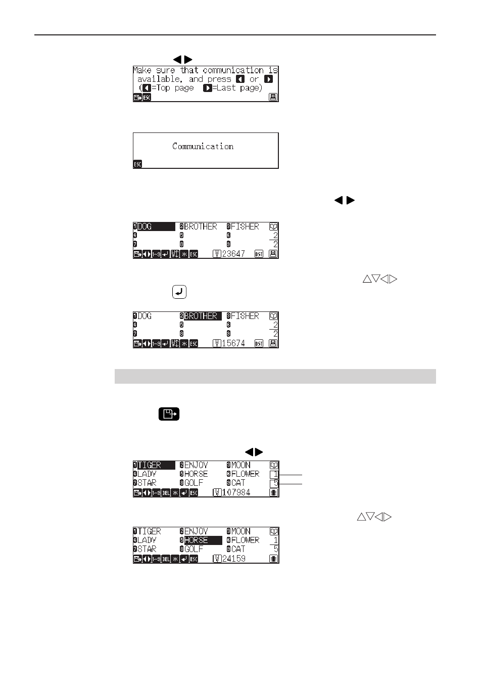 Deletion of embroidery data from machine memory | Brother BES-1261BC User Manual | Page 68 / 164