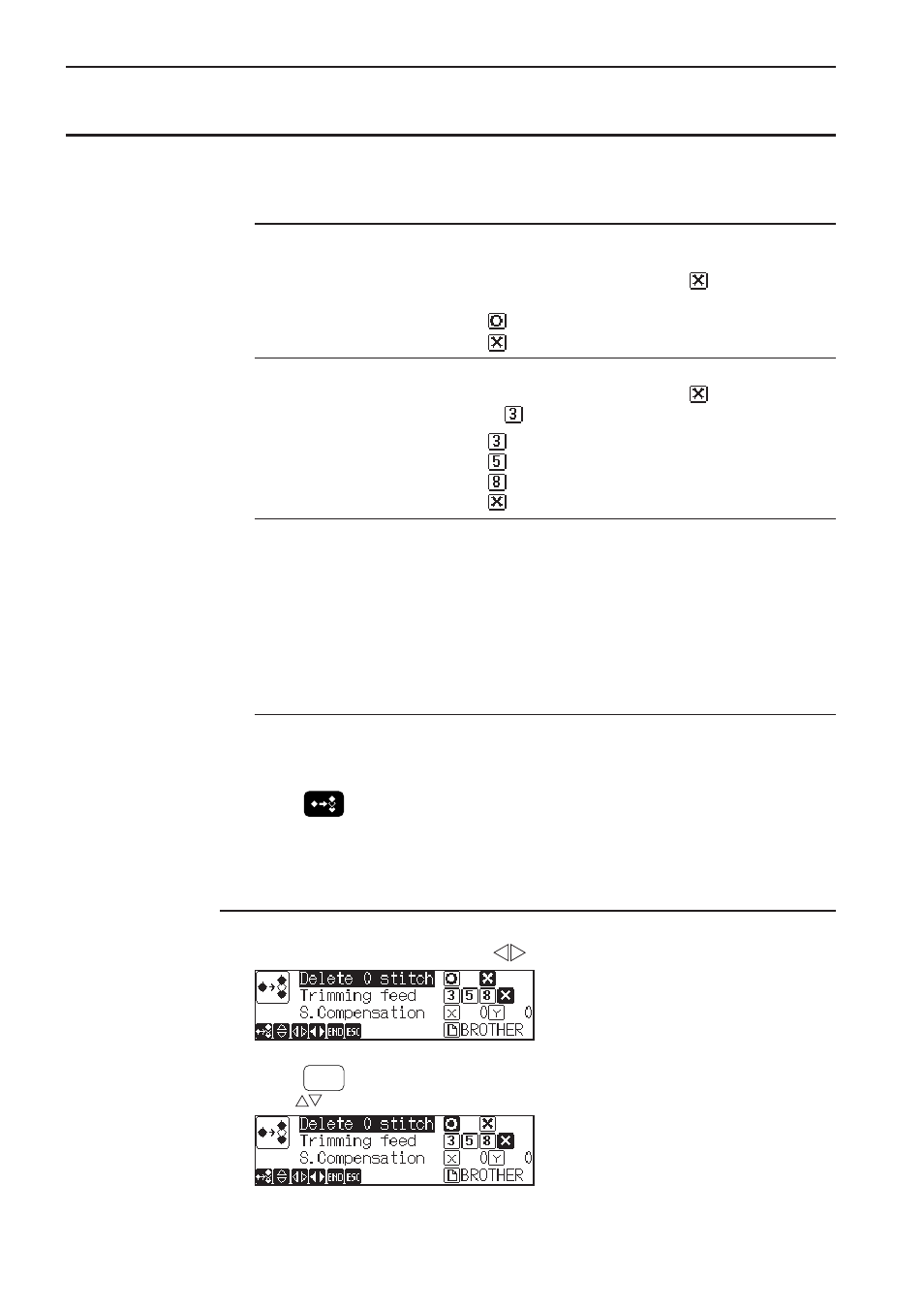 Other editing, 0 stitch deletion | Brother BES-1261BC User Manual | Page 88 / 164