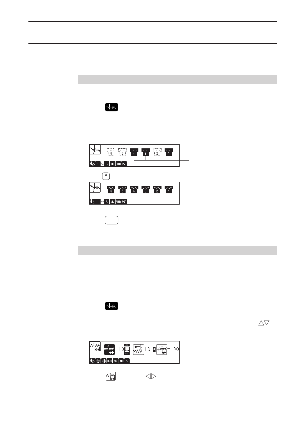 Thread breakage sensor, Setting of sensor validity/invalidity, Thread breakage sensitivity | Brother BES-1261BC User Manual | Page 95 / 164