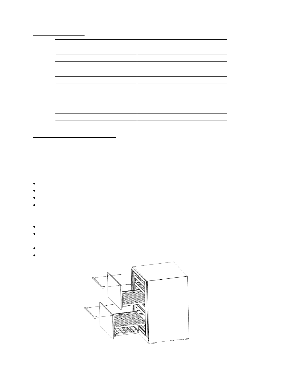 Technical data, Installation instructions | Summit SWCD40 User Manual | Page 6 / 12