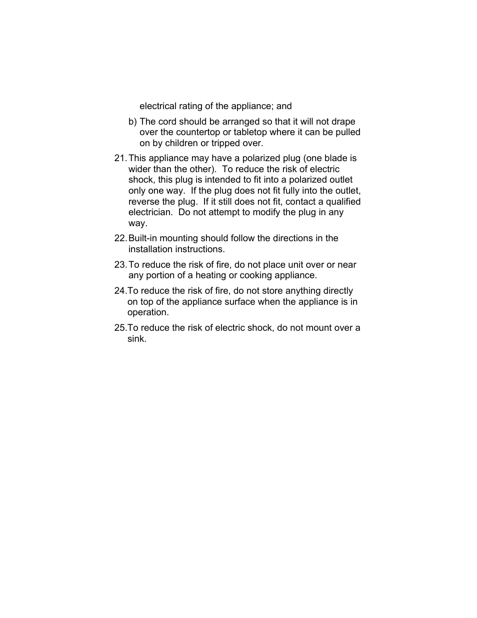 Summit SINCFS1 User Manual | Page 4 / 12