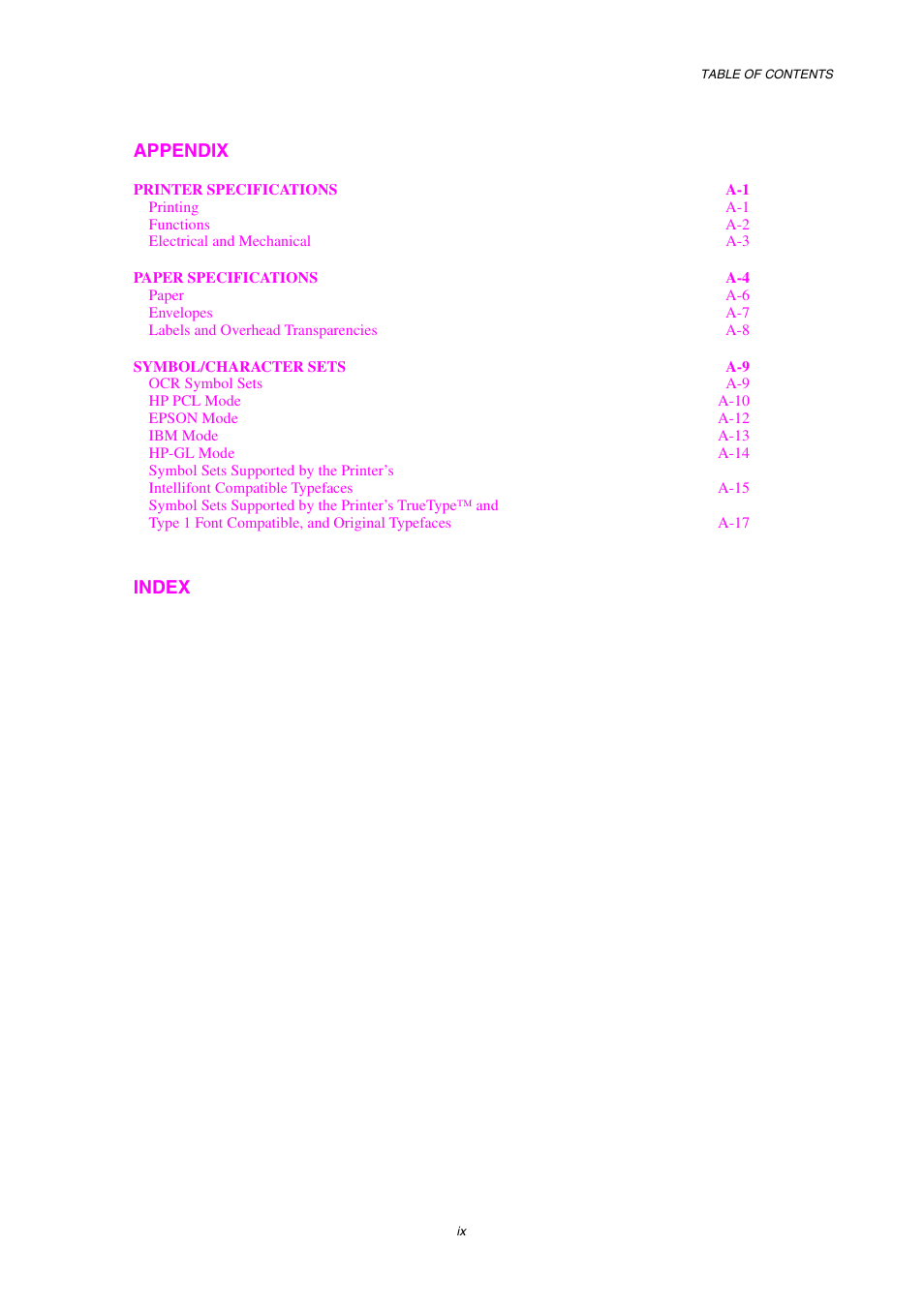 Brother HL-3450CN User Manual | Page 11 / 227