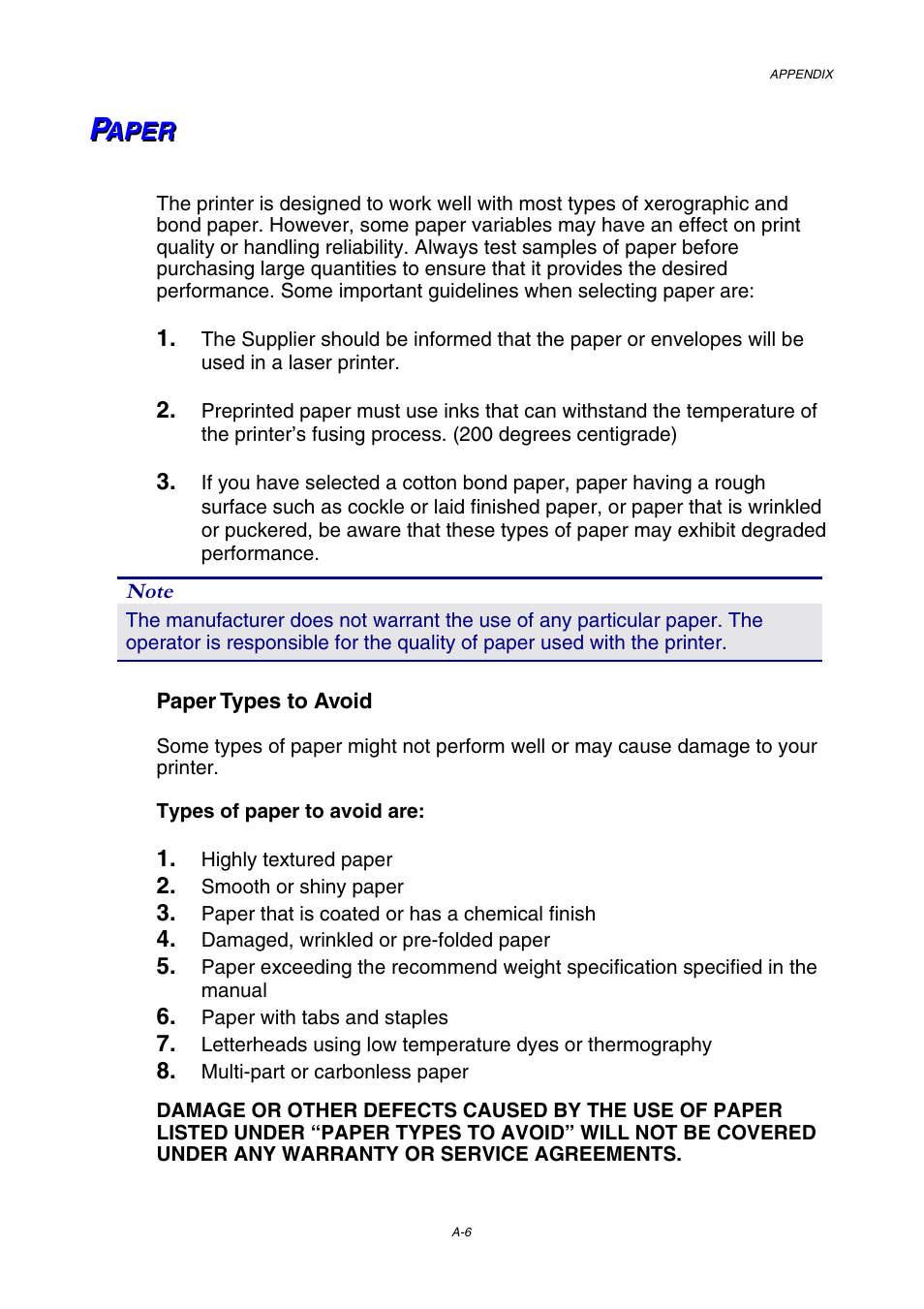 Paper | Brother HL-3450CN User Manual | Page 213 / 227