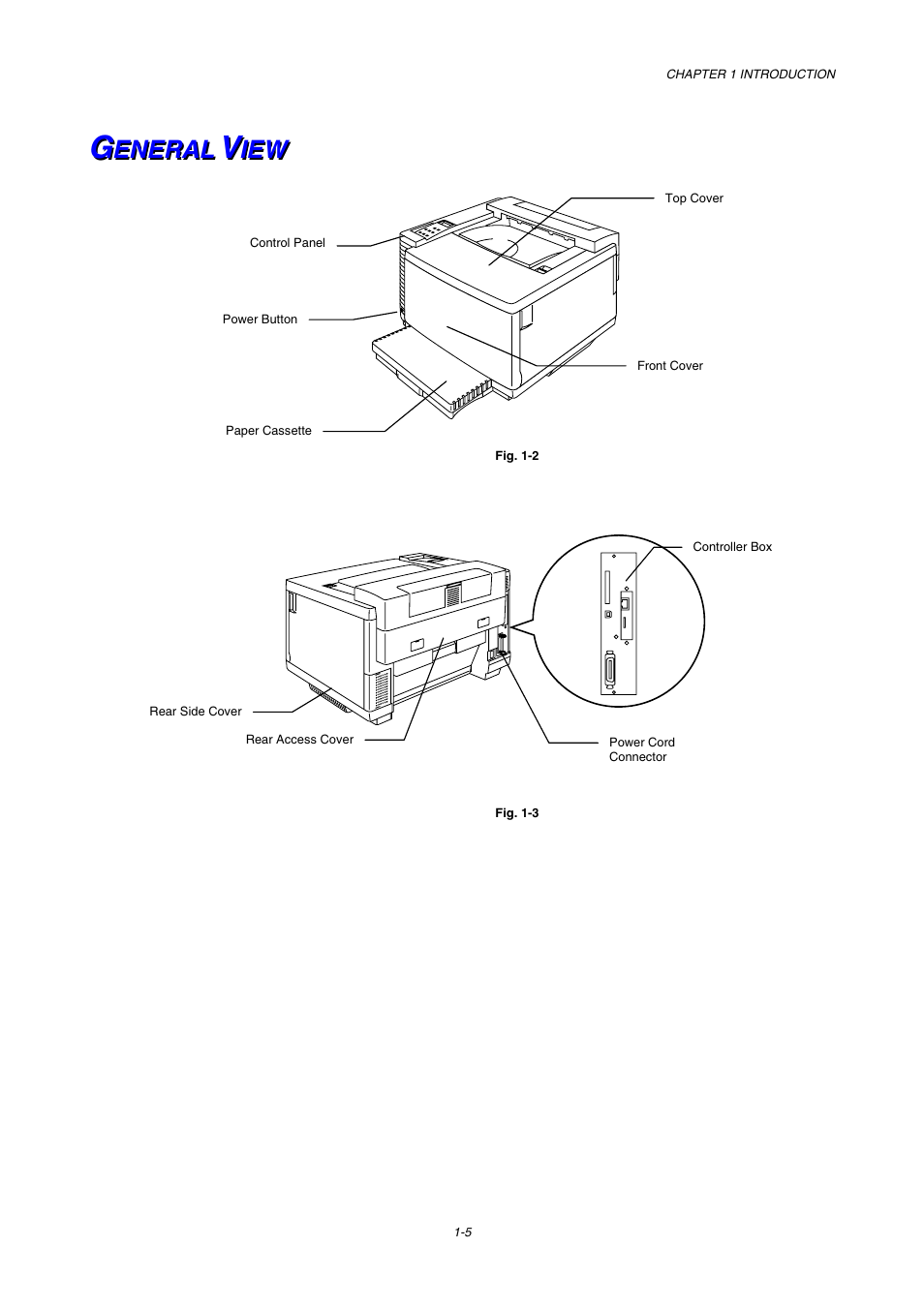 General view | Brother HL-3450CN User Manual | Page 23 / 227