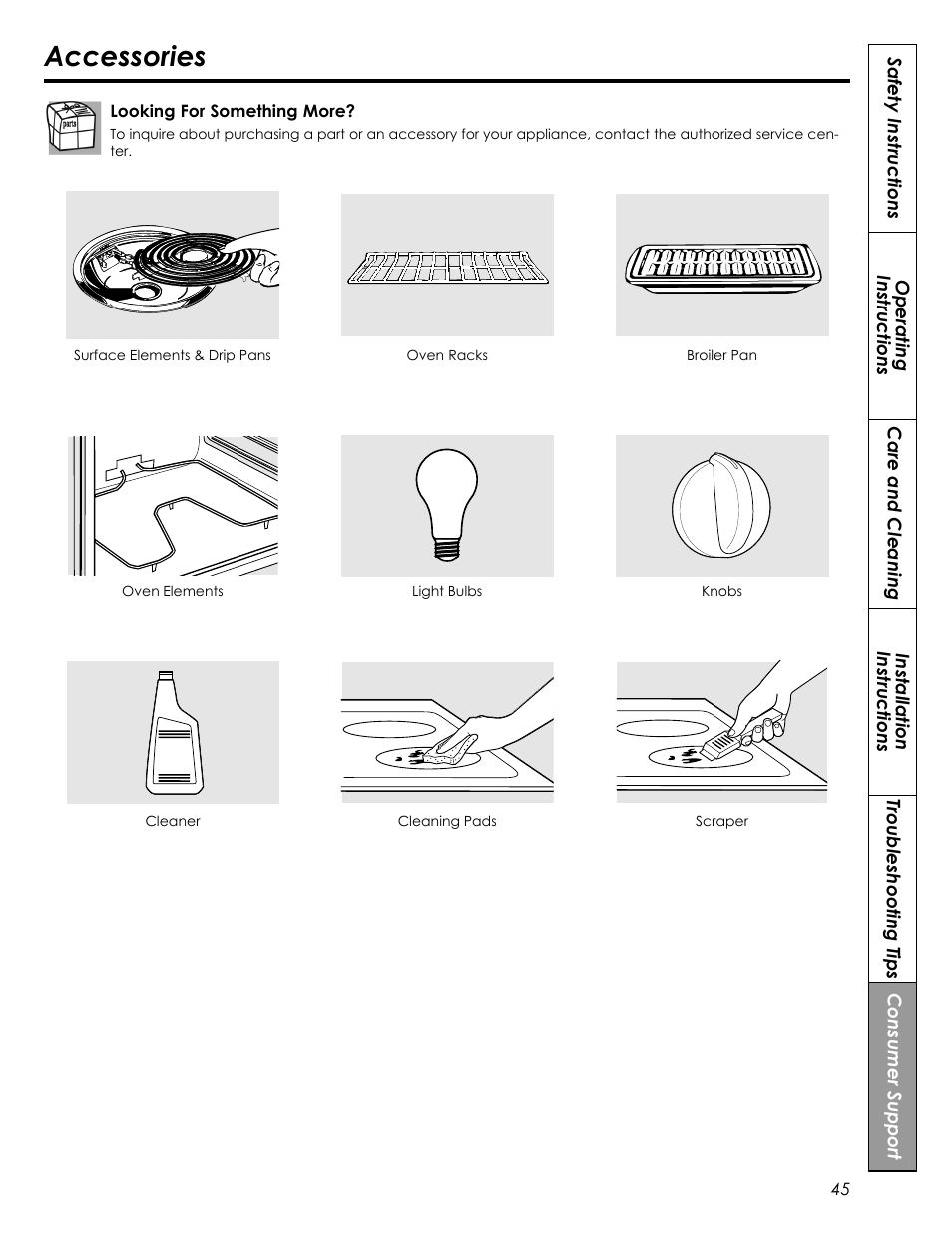 Accessories | Summit REX242W User Manual | Page 45 / 48