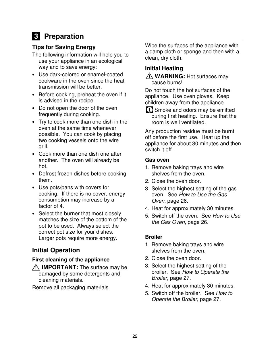 3 preparation | Summit PRO24G User Manual | Page 23 / 37