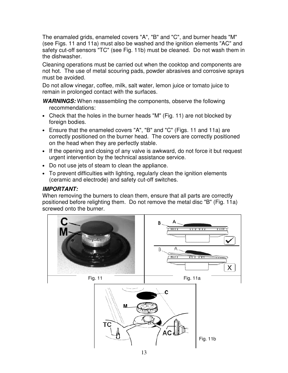 Summit GC424BGL User Manual | Page 14 / 16