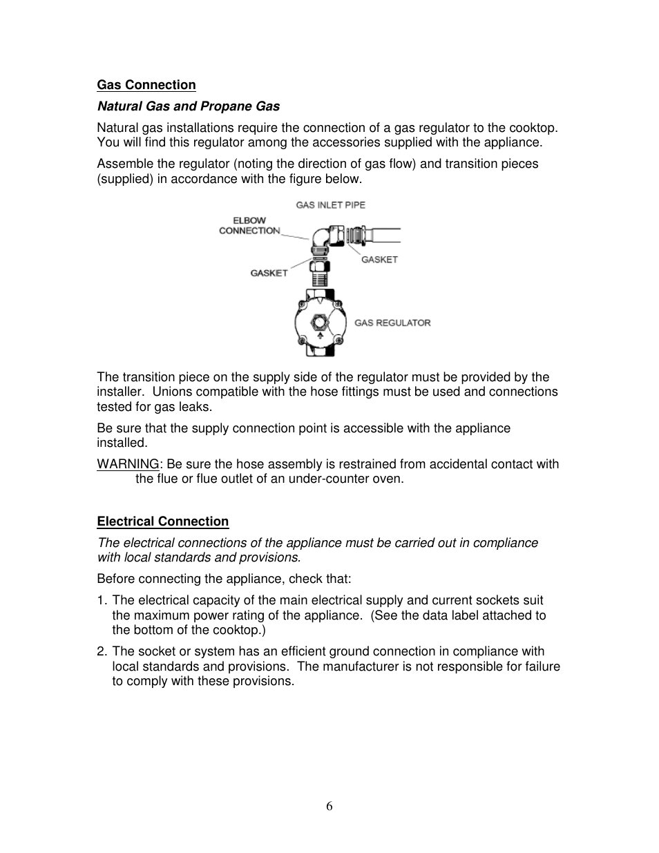 Summit GC424BGL User Manual | Page 7 / 16
