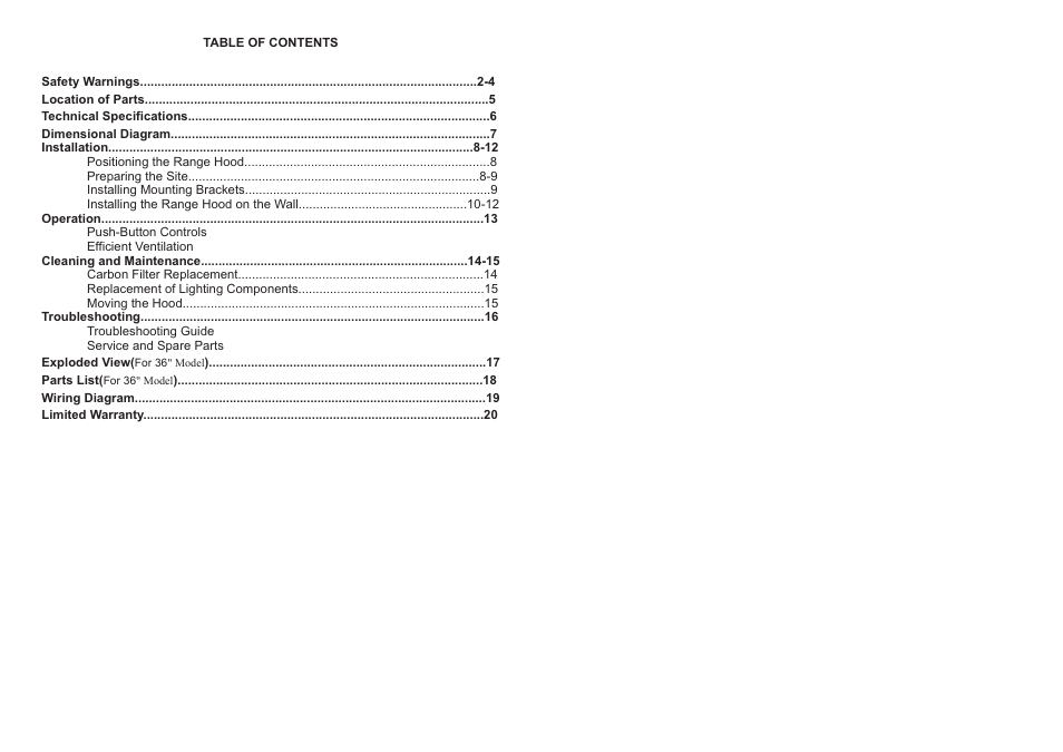 Summit SEH5636G User Manual | Page 2 / 12