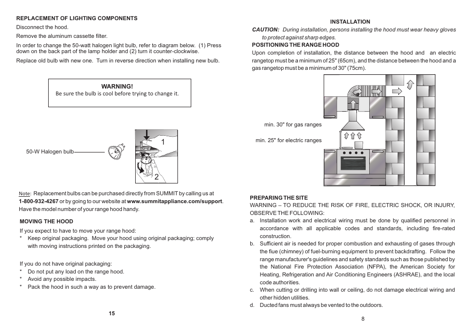 Summit SEH5636G User Manual | Page 9 / 12