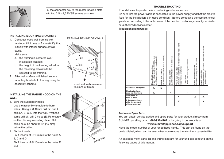 Summit SEH1536 User Manual | Page 10 / 12