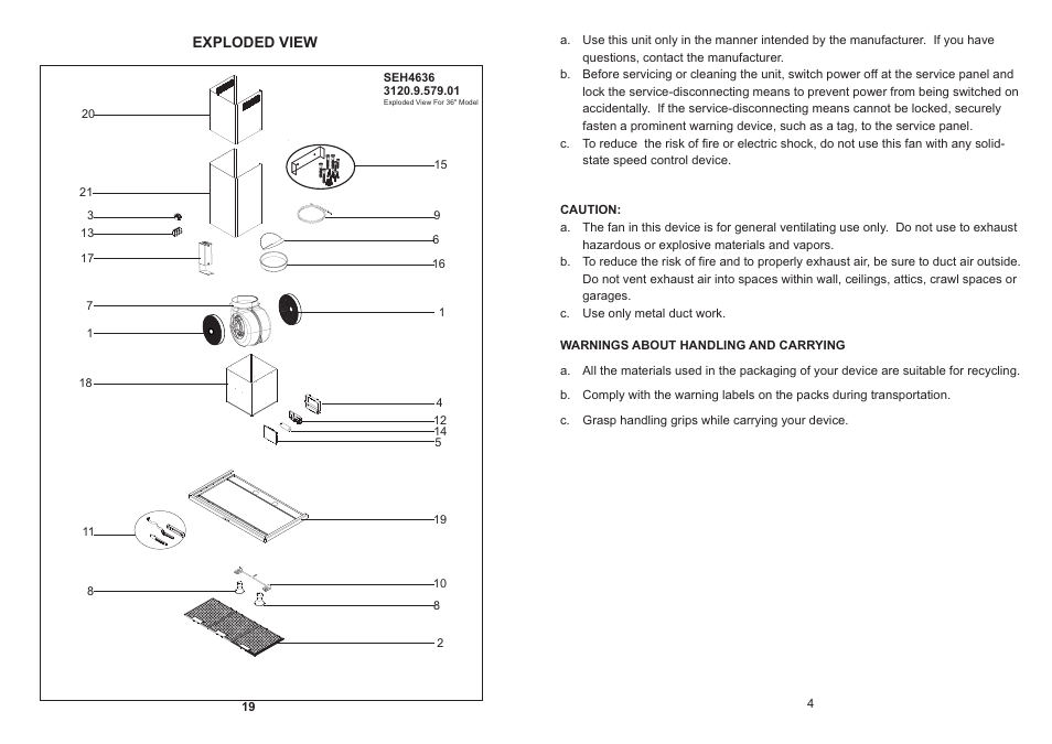 Summit SEH4636 User Manual | Page 5 / 12