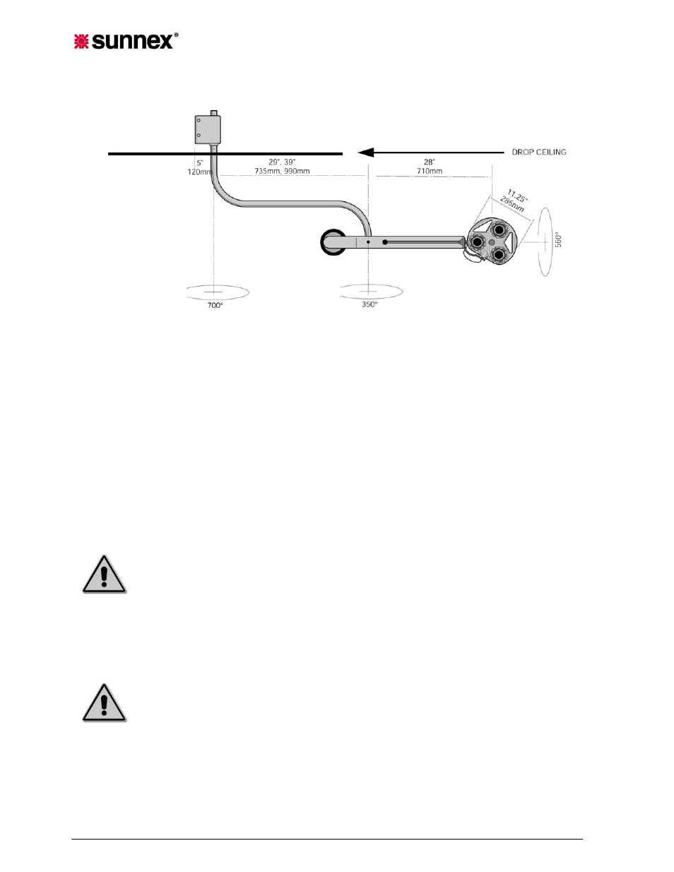 Sunnex CS2050D-MRI (Dual Ceiling) User Manual | Page 26 / 40
