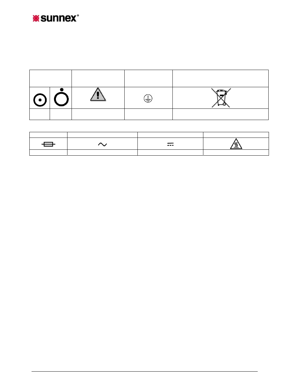 Markings | Sunnex CS2050D-MRI (Dual Ceiling) User Manual | Page 32 / 40