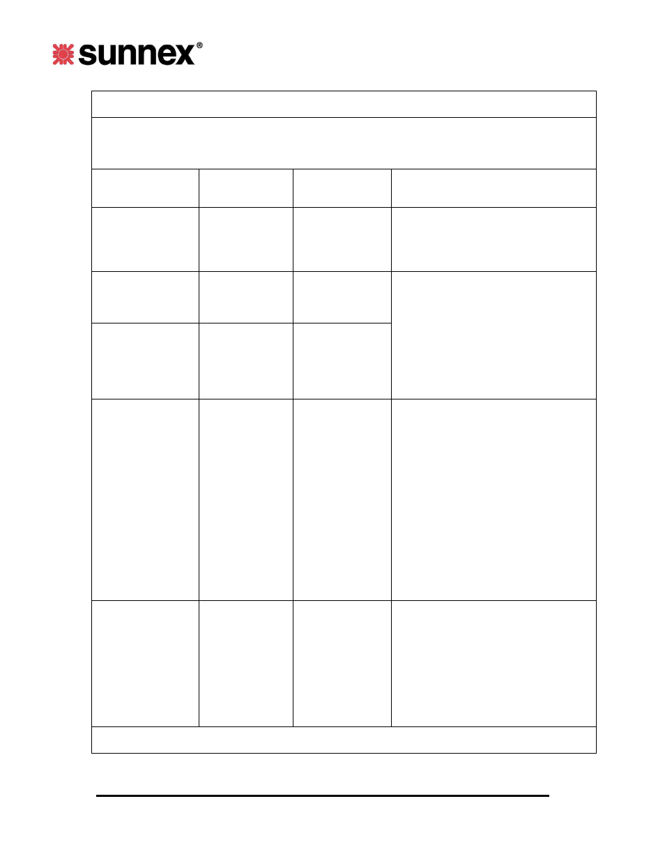 Sunnex PF2006-32 User Manual | Page 13 / 16