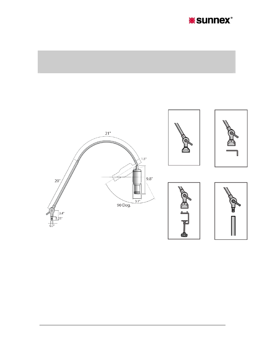 Sunnex HM2017-44EXT User Manual | 12 pages