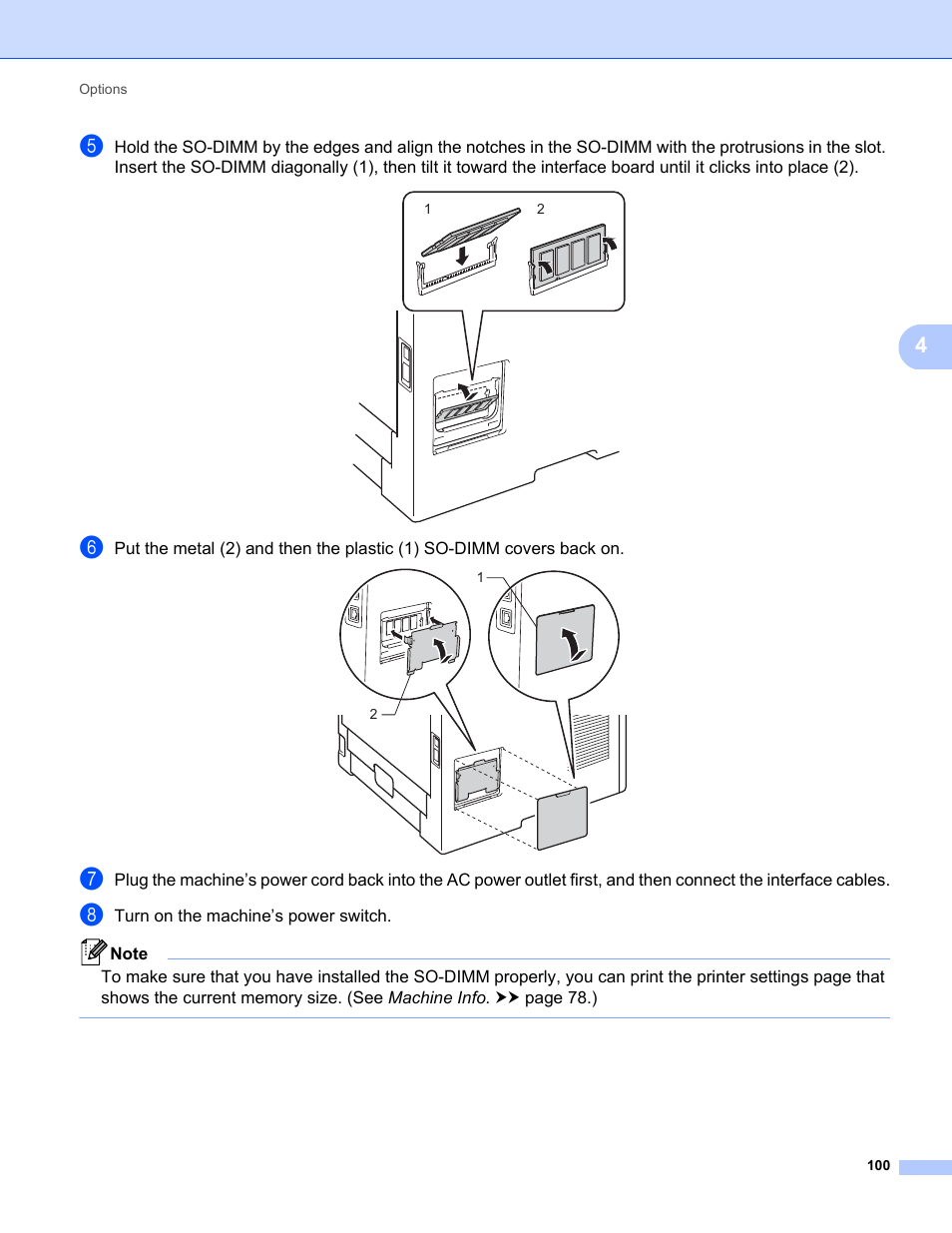 Brother HL-5470DWT User Manual | Page 106 / 177