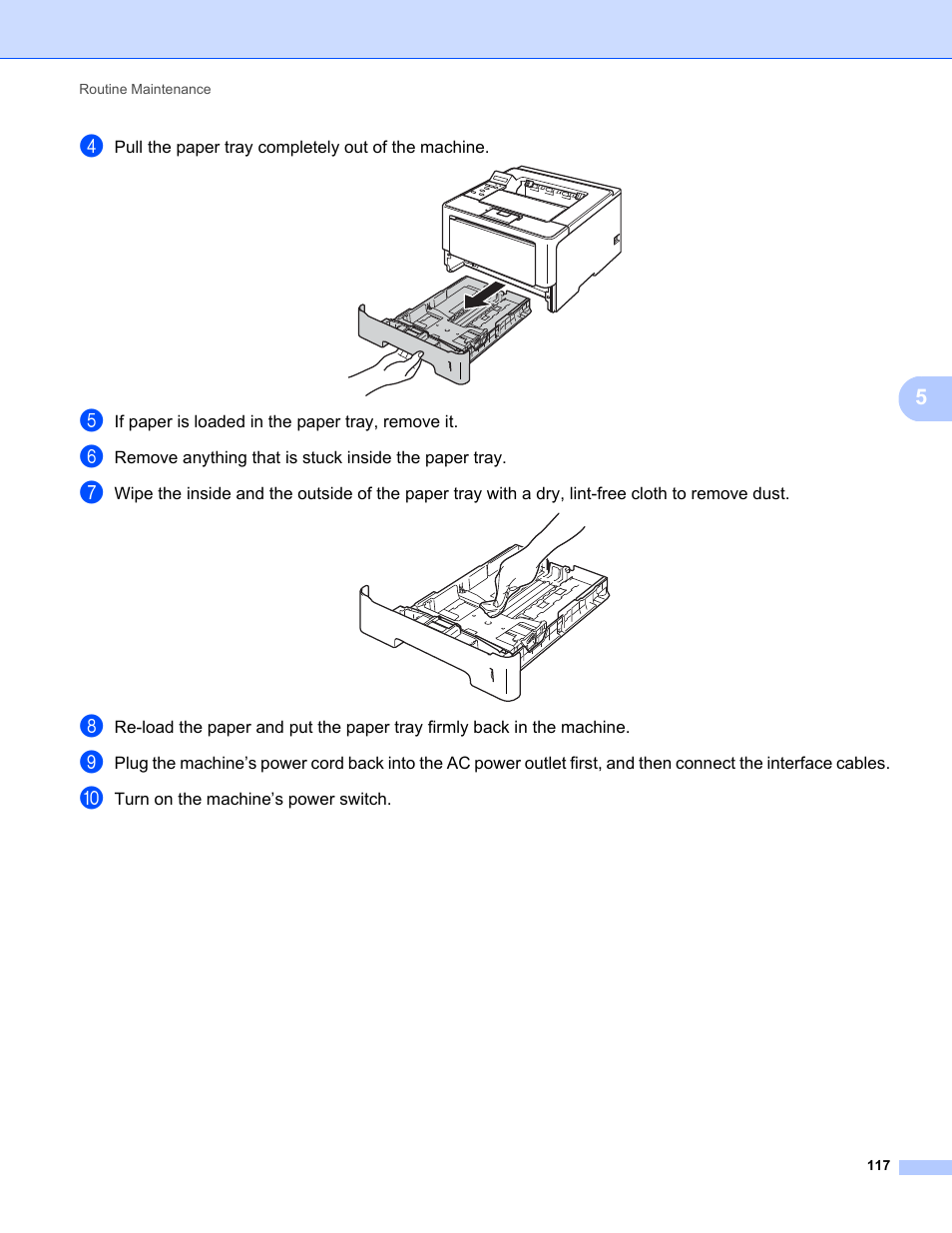 Brother HL-5470DWT User Manual | Page 123 / 177