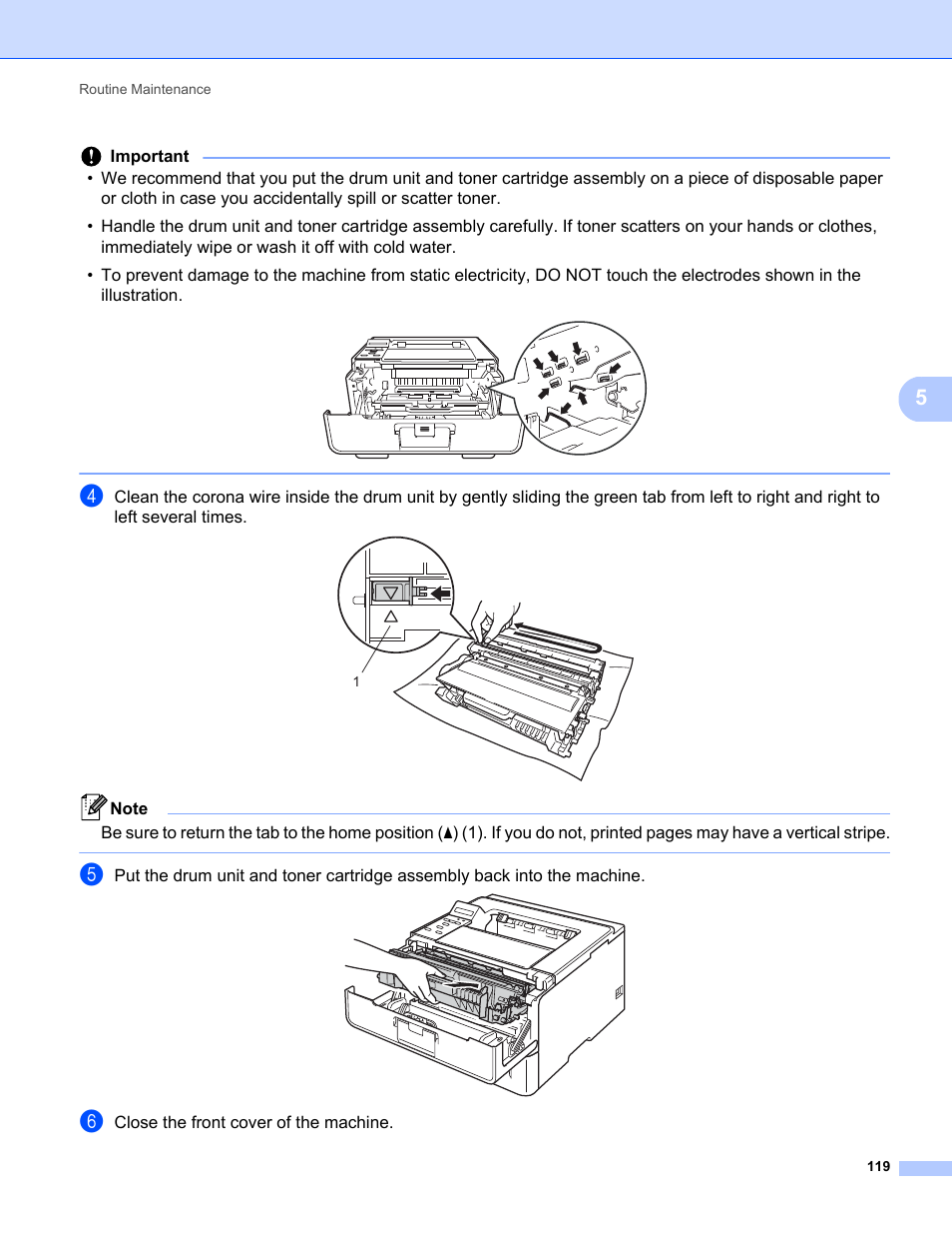 Brother HL-5470DWT User Manual | Page 125 / 177