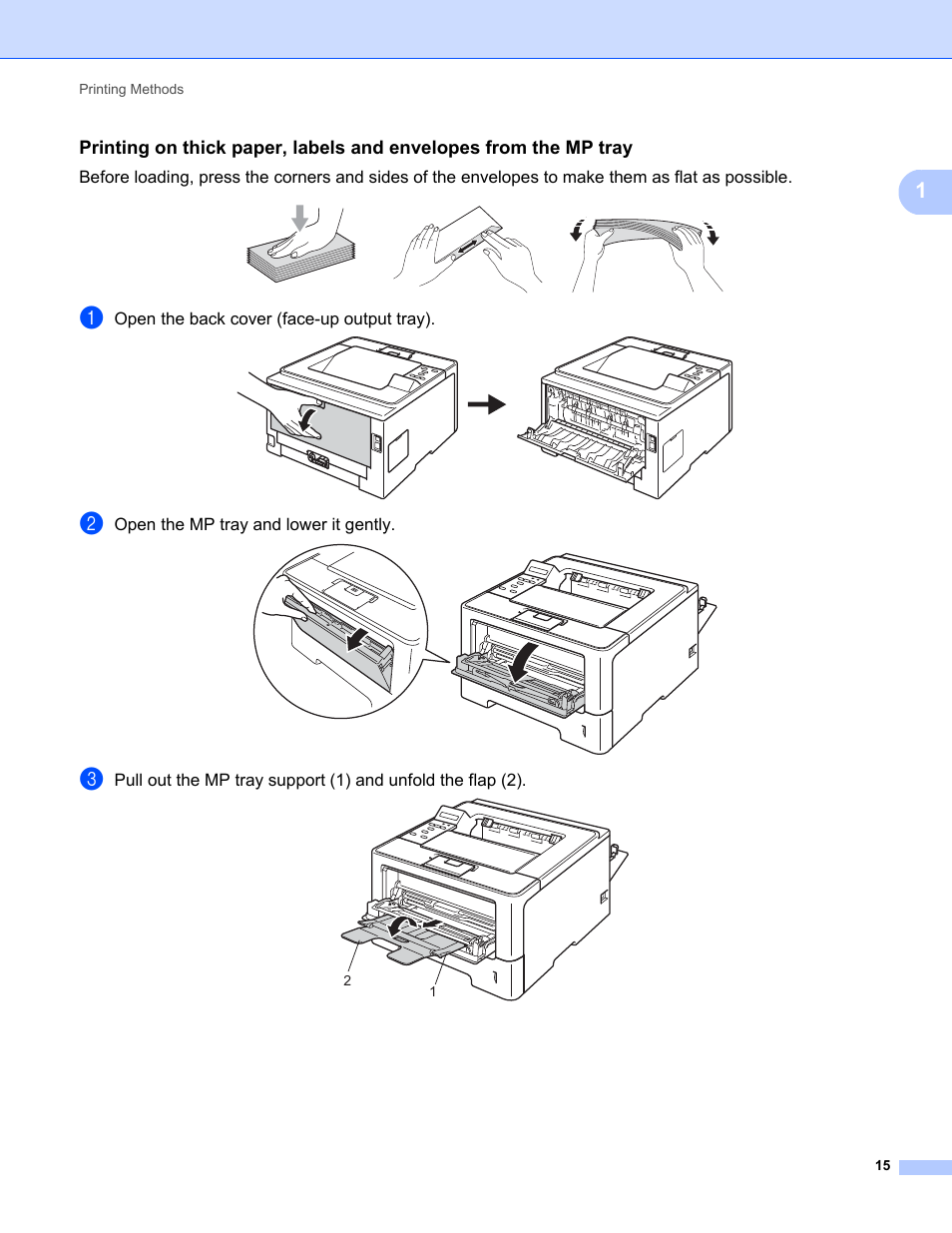 Brother HL-5470DWT User Manual | Page 21 / 177