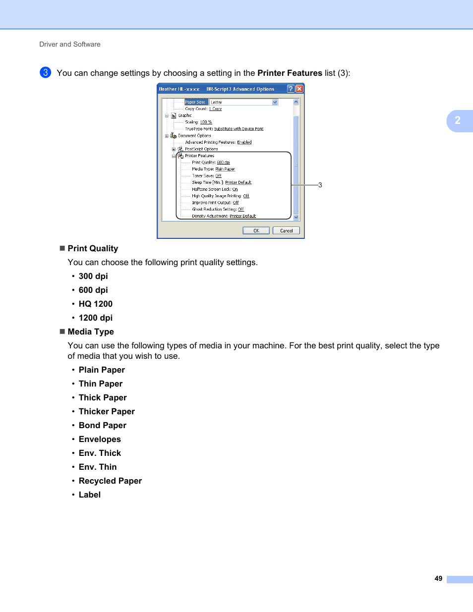 Brother HL-5470DWT User Manual | Page 55 / 177
