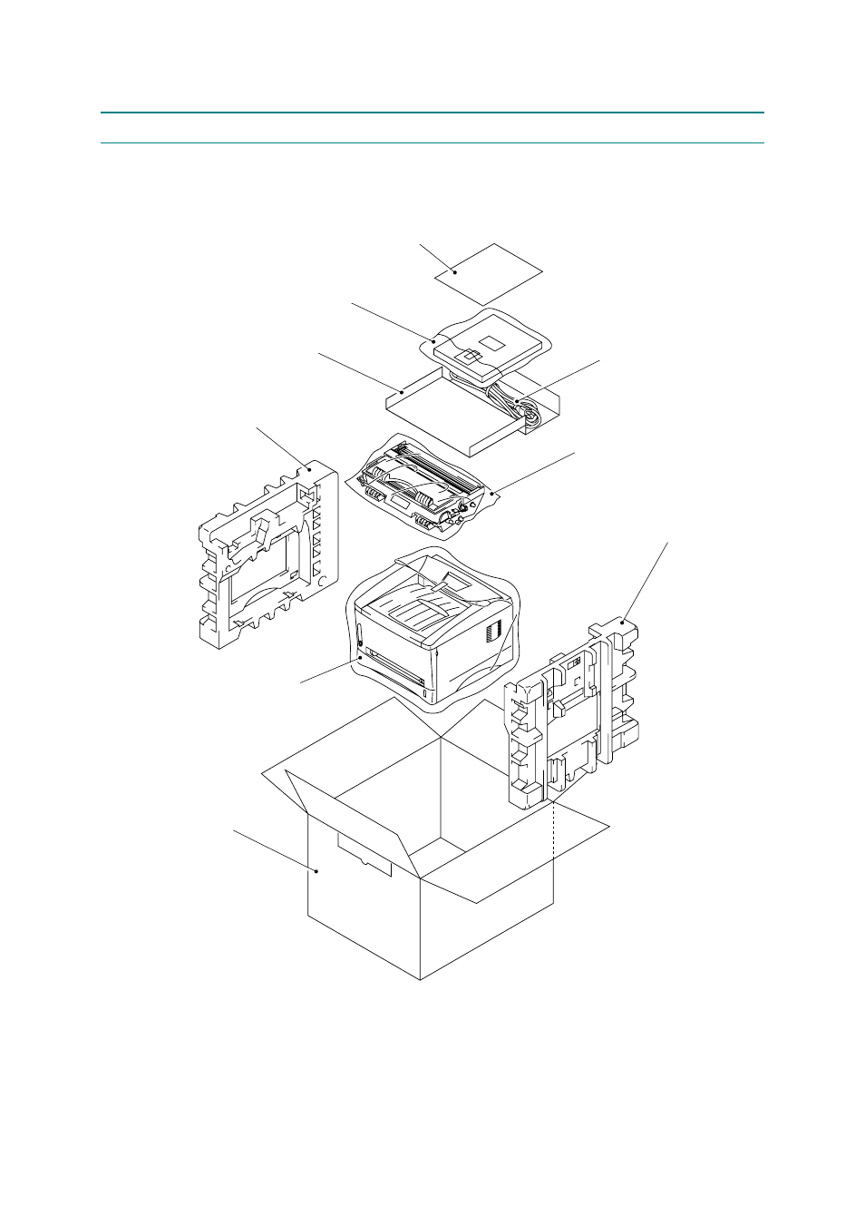 Packing, 23 outer chute 1 -39a | Brother 1270N User Manual | Page 114 / 243