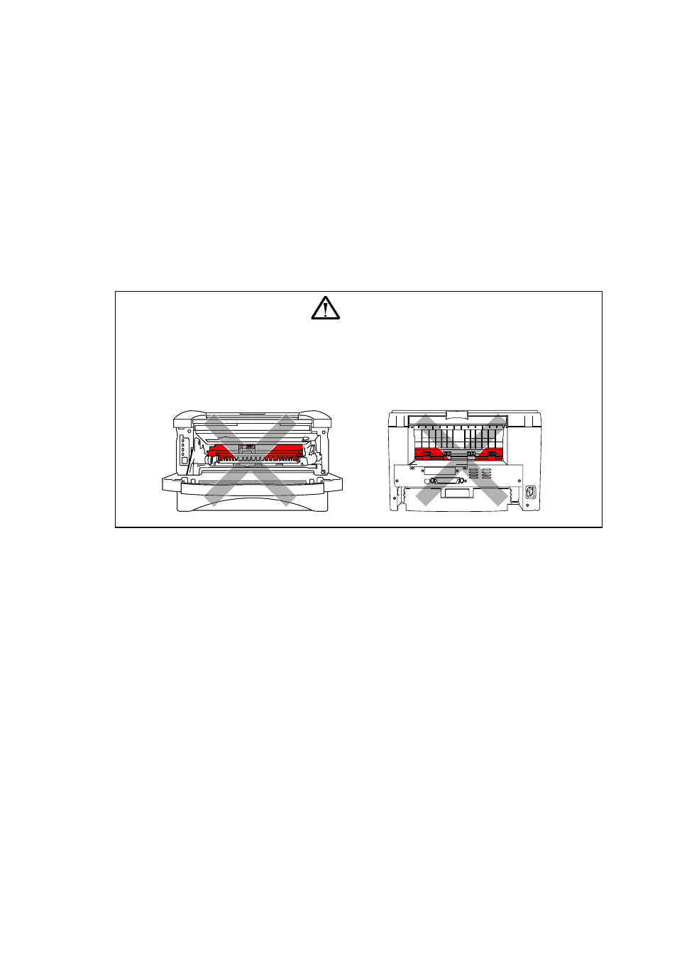 Warnings for maintenance work -2, Warning | Brother 1270N User Manual | Page 124 / 243