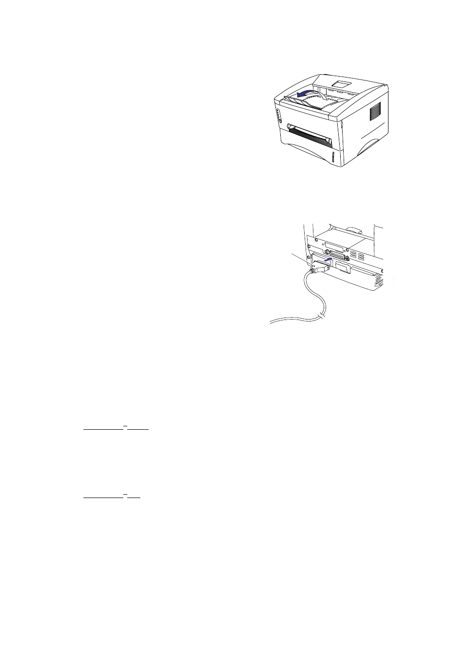 4 connect the printer and the computer -6, 5 install the printer driver from floppy disk -6 | Brother 1270N User Manual | Page 30 / 243