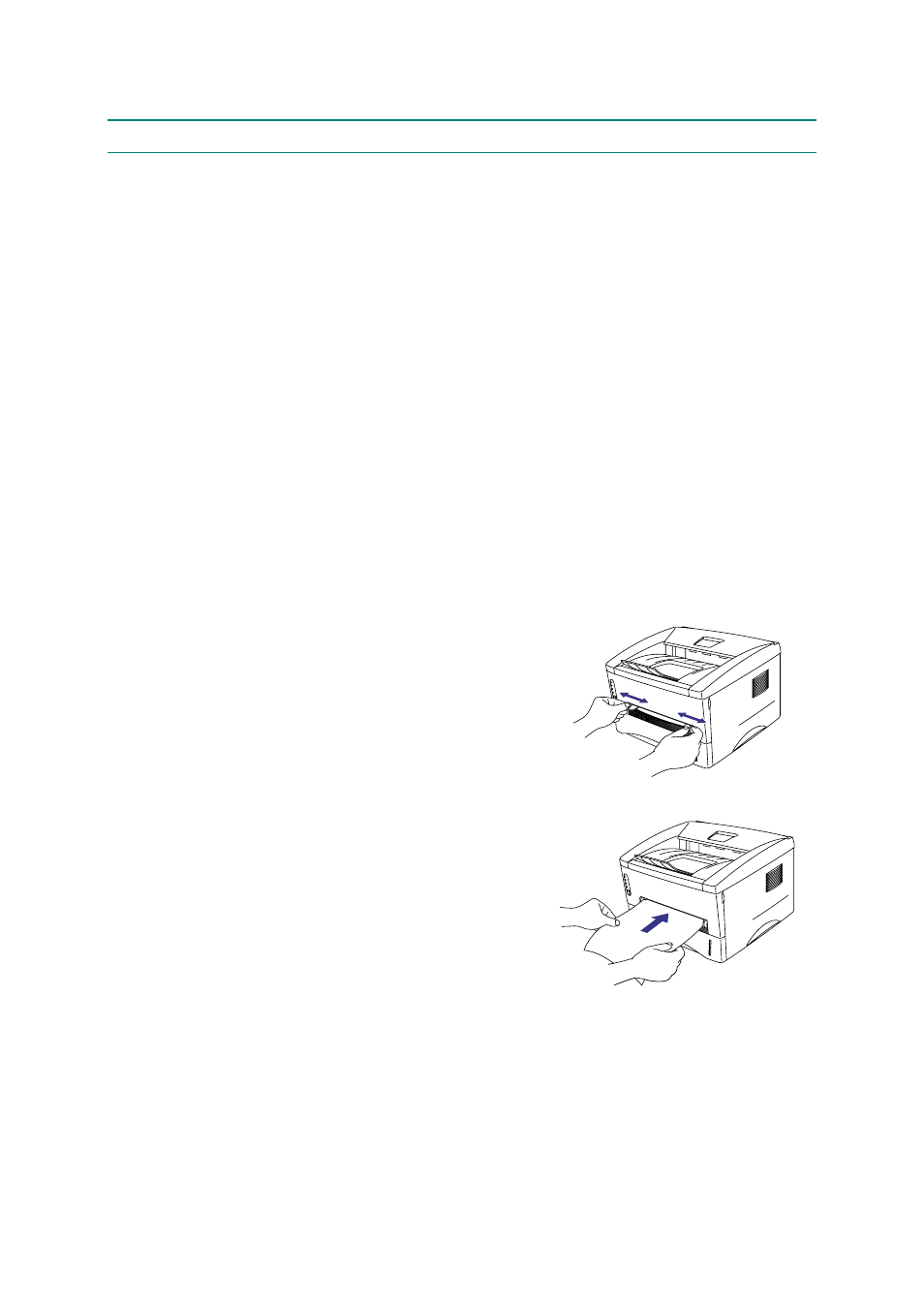 Paper handling, Paper handling -10, Load paper into the paper cassette -10 | Load paper manually -10 | Brother 1270N User Manual | Page 34 / 243