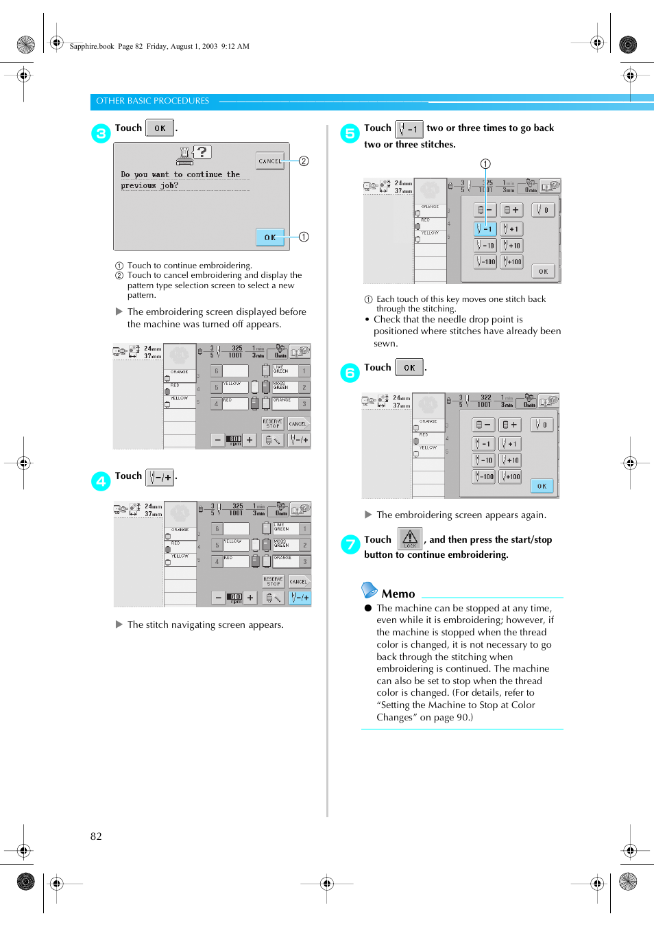 Brother PR-600 User Manual | Page 101 / 228