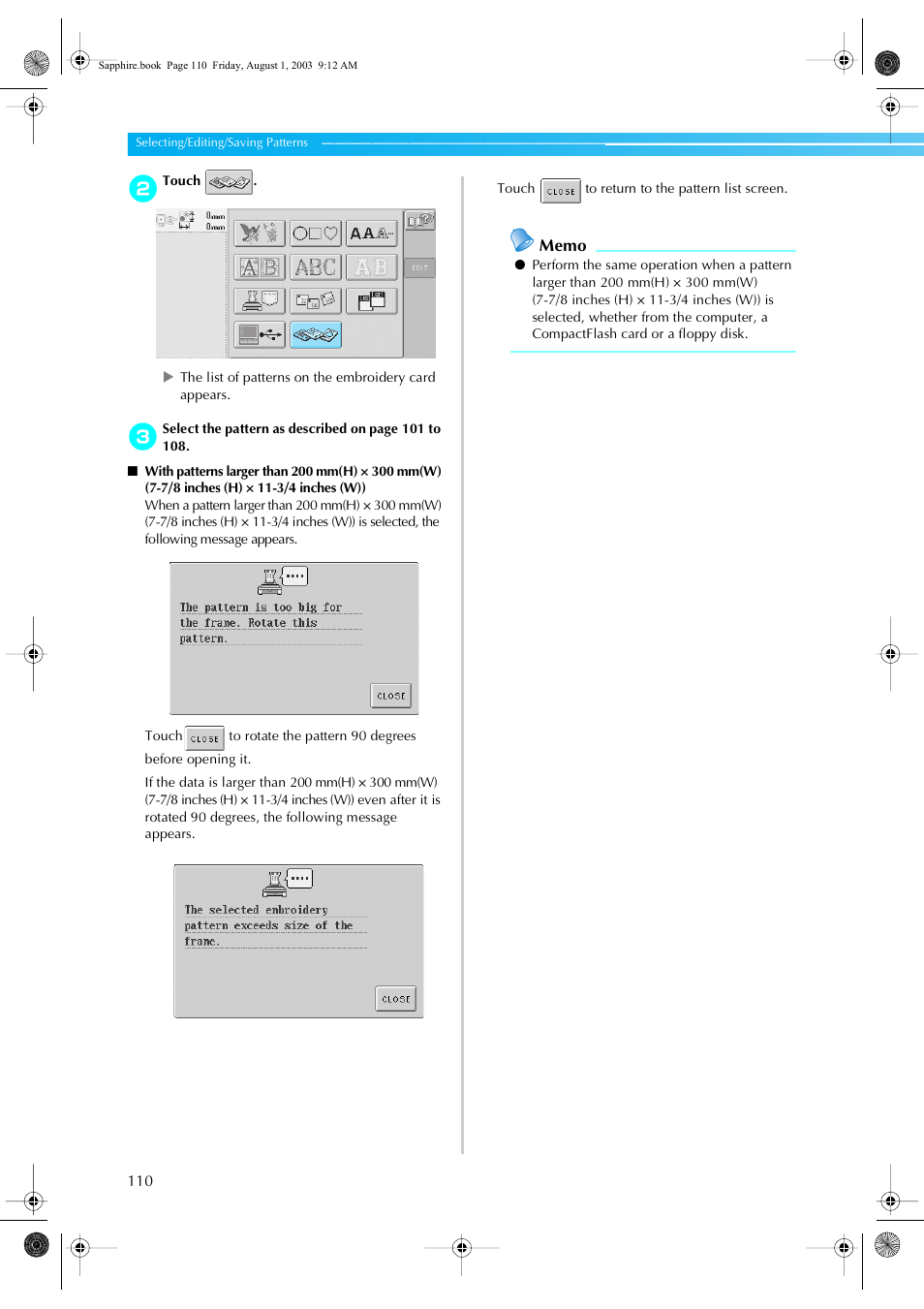 Brother PR-600 User Manual | Page 129 / 228