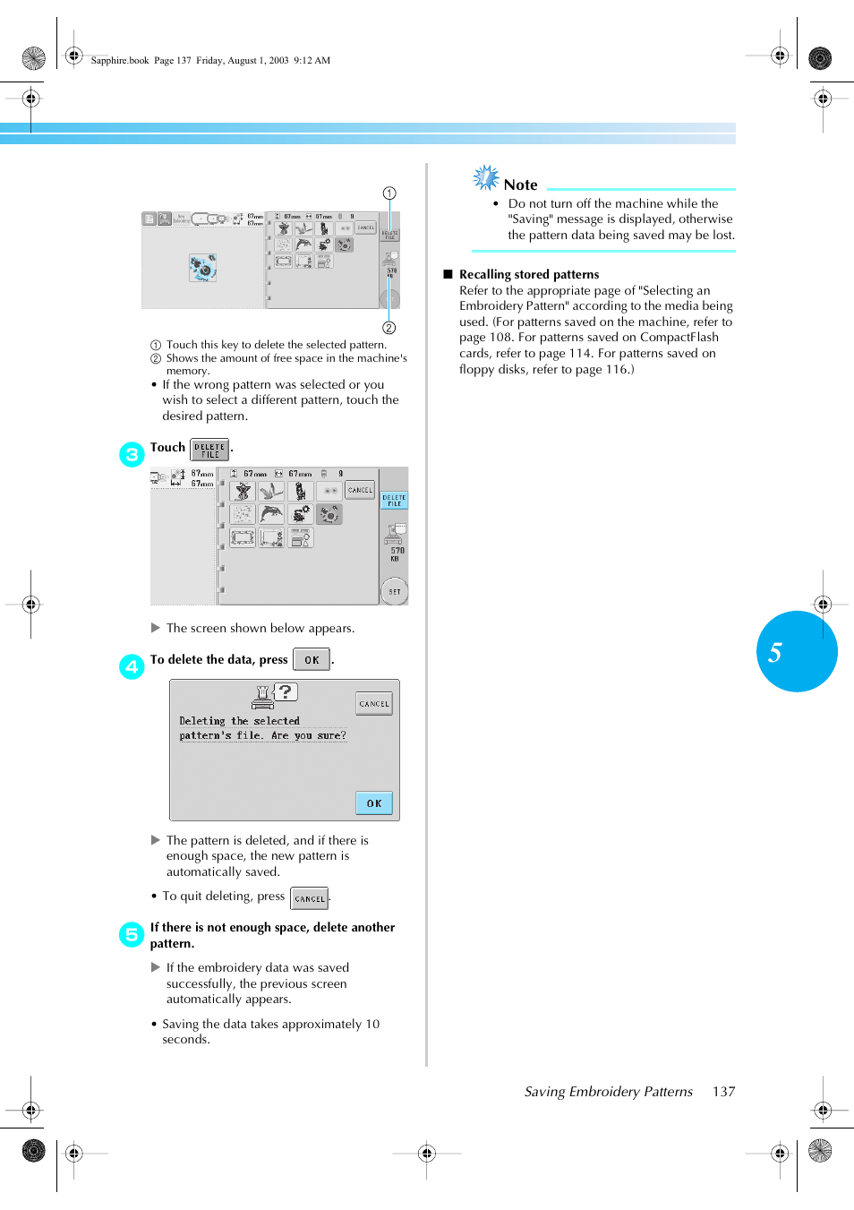 Brother PR-600 User Manual | Page 156 / 228