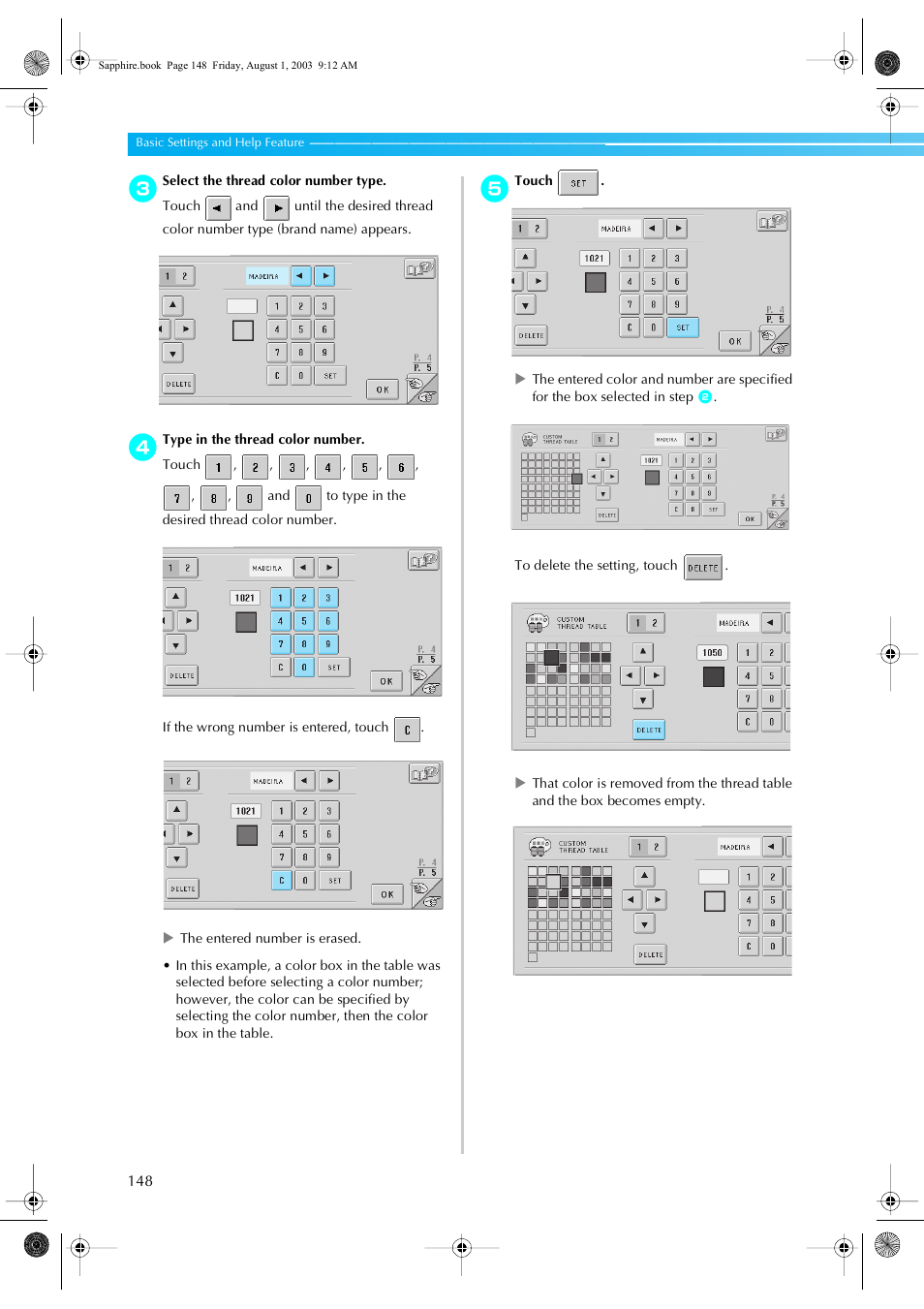 Brother PR-600 User Manual | Page 167 / 228