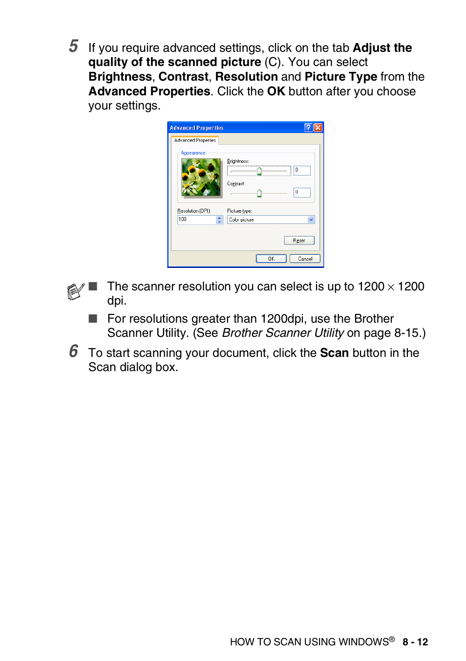 Brother DCP-8025D User Manual | Page 128 / 284