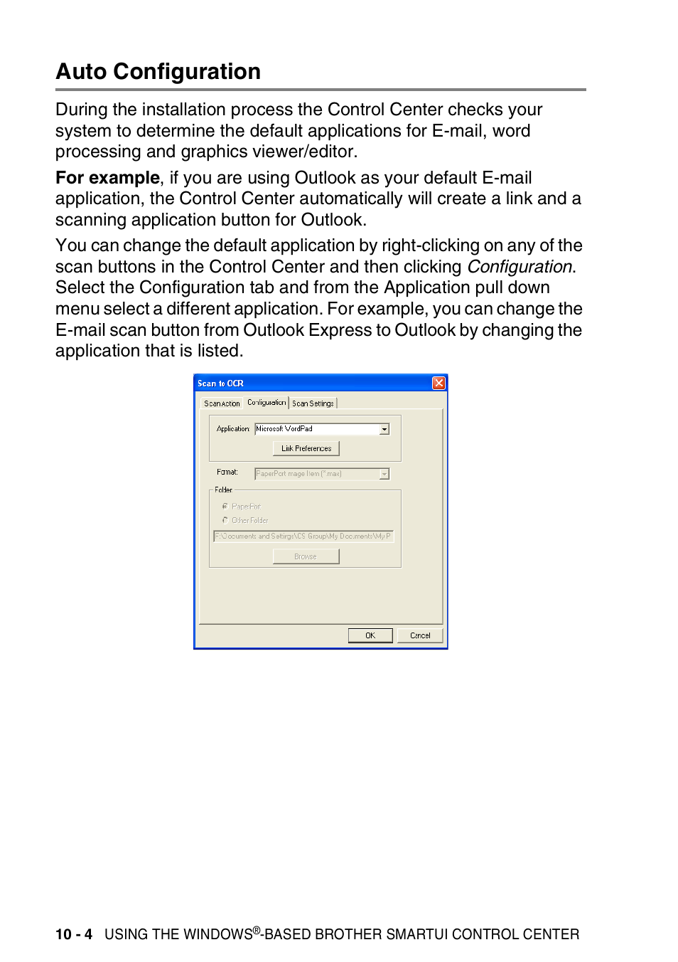 Auto configuration, Auto configuration -4 | Brother DCP-8025D User Manual | Page 161 / 284