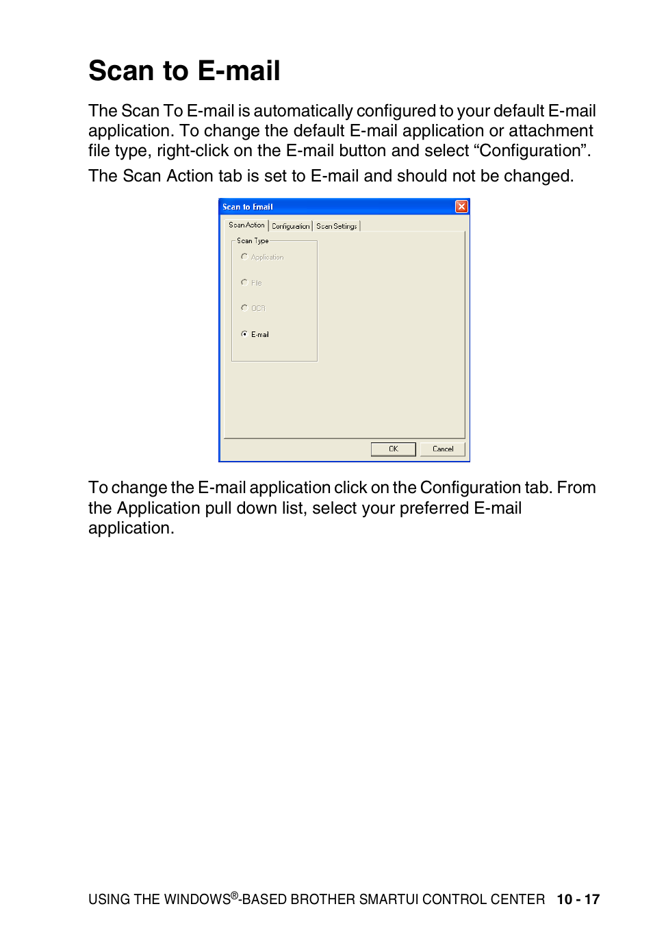 Scan to e-mail, Scan to e-mail -17 | Brother DCP-8025D User Manual | Page 174 / 284