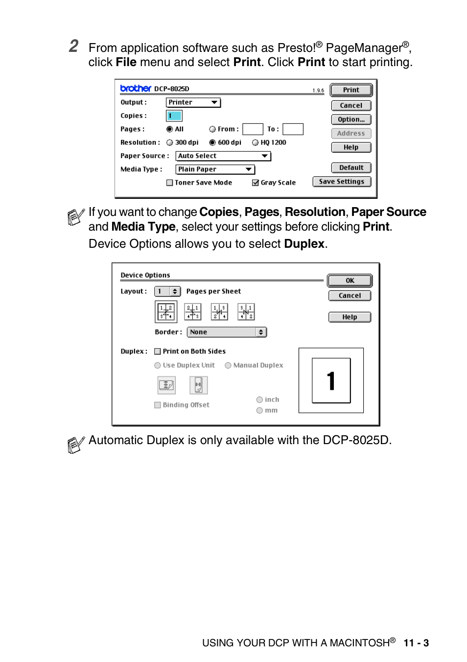 Brother DCP-8025D User Manual | Page 192 / 284