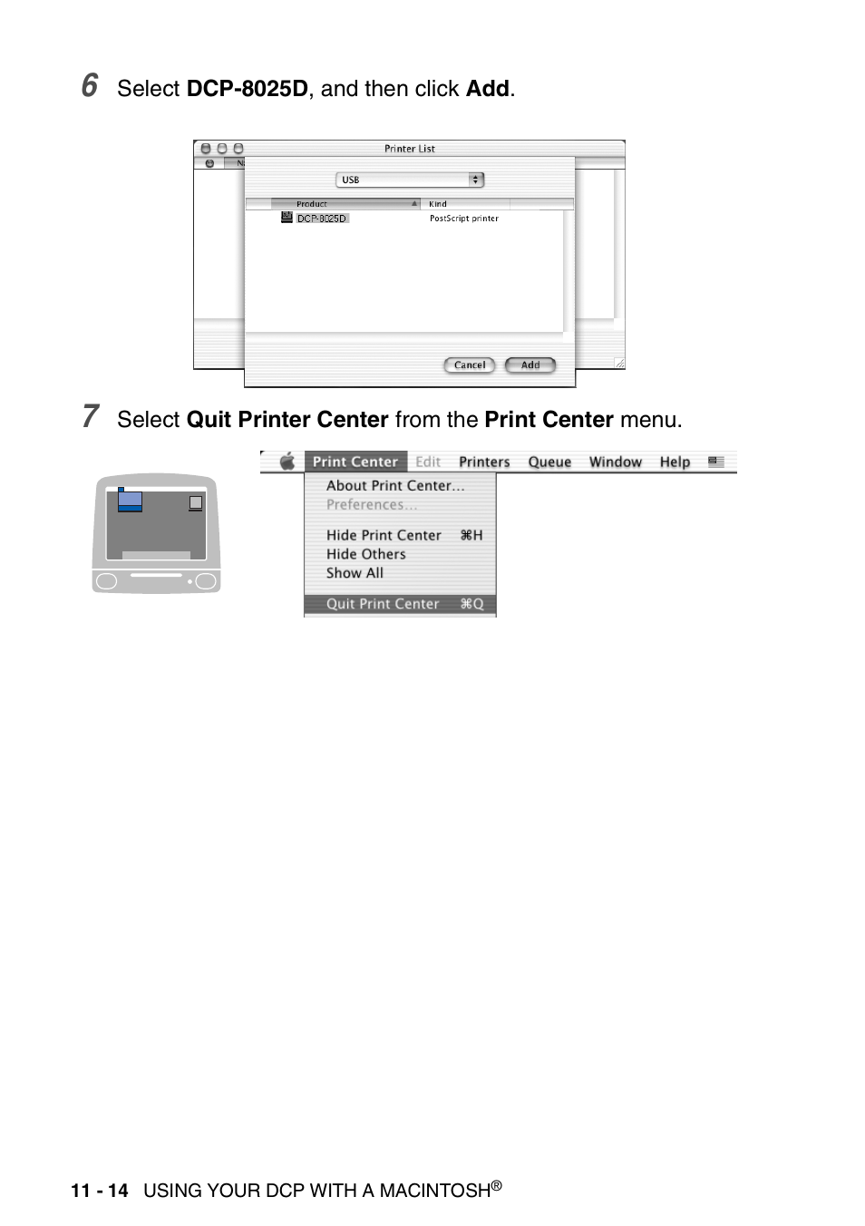 Brother DCP-8025D User Manual | Page 203 / 284