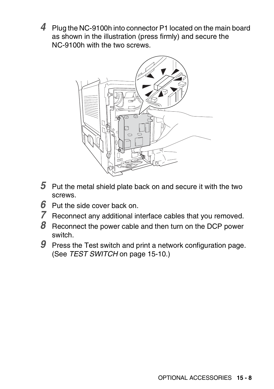 Brother DCP-8025D User Manual | Page 268 / 284