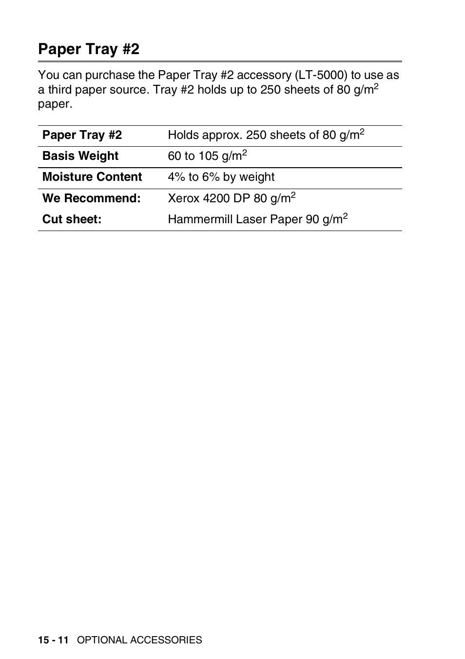 Paper tray #2, Paper tray #2 -11 | Brother DCP-8025D User Manual | Page 271 / 284